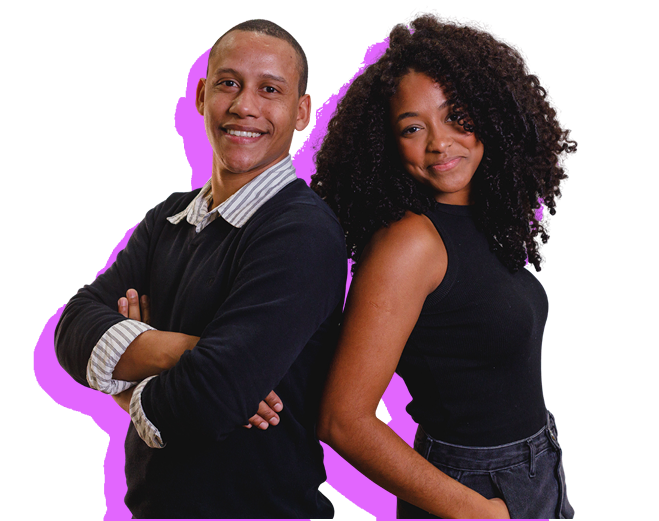 Mateus Gama e Vitoria Silva Alves - Estagiários Vivo